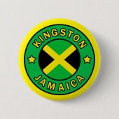 Kingston Jamaika Button (Vorderseite)