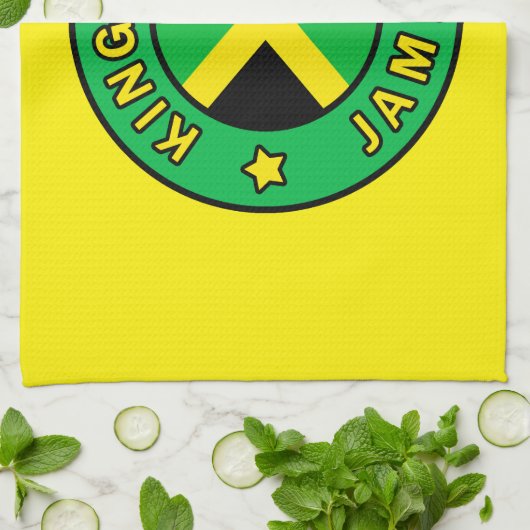 Kingston Jamaika Handtuch (Gefaltet)