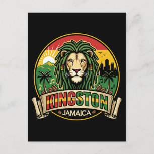 Kingston Jamaika Insel Karibik Postkarte