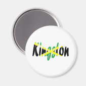 Kingston, Jamaika Magnet (Vorderseite/Rückseite)