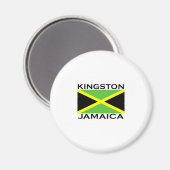 Kingston, Jamaika Magnet (Vorderseite/Rückseite)