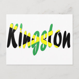 Kingston, Jamaika Postkarte