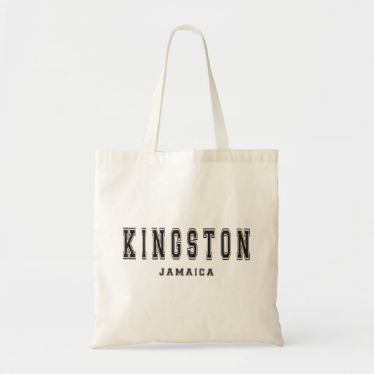 Kingston Jamaika Tragetasche (Vorne)