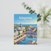Kingston Kanada Postkarte (Stehend Vorderseite)