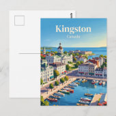Kingston Kanada Postkarte (Vorne/Hinten)