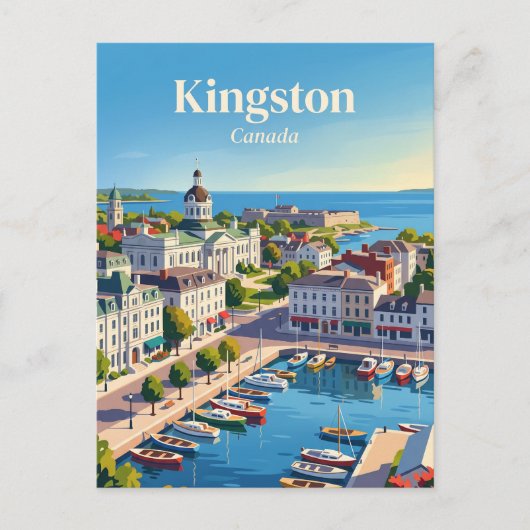 Kingston Kanada Postkarte (Vorderseite)