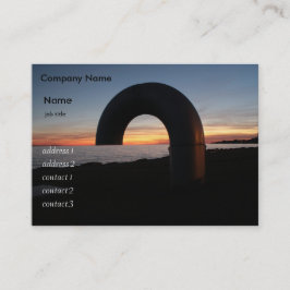 Kingston Lake, Ontario Sonnenuntergang. Visitenkarte