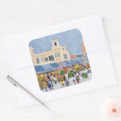 Kingston Market Surrey 2 Quadratischer Aufkleber (Umschlag)