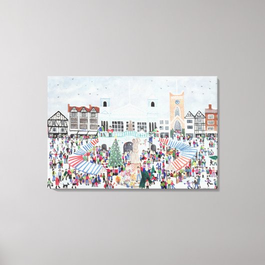 Kingston Market Surrey Leinwanddruck (Vorderseite)