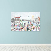 Kingston Market Surrey Leinwanddruck (Insitu (Holzboden))