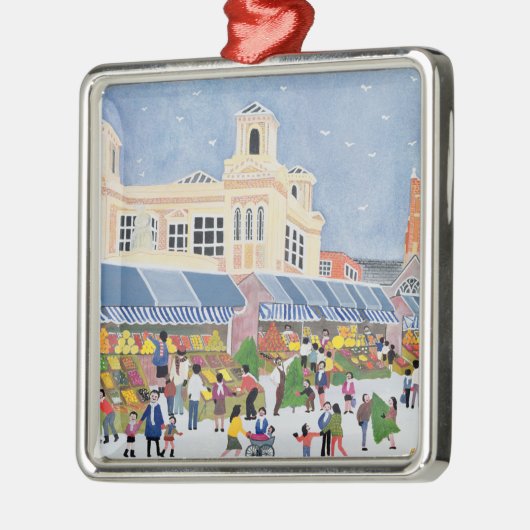 Kingston-Markt Surrey 2 Silbernes Ornament (Links)