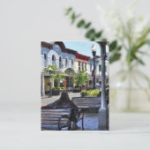 Kingston NY - Entspannen an der N Front St Postkarte (Stehend Vorderseite)