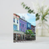 Kingston NY - Sicht auf die Wall Street Postkarte (Stehend Vorderseite)