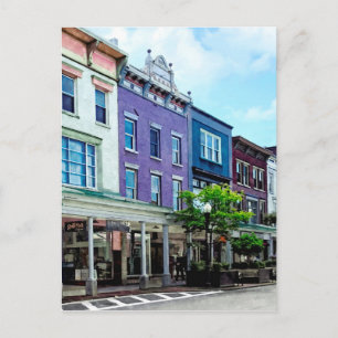 Kingston NY - Sicht auf die Wall Street Postkarte