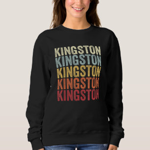 Kingston Pennsylvania Kingston PA Retro Vintage Te Sweatshirt