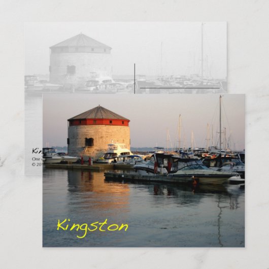 Kingston Postkarte (Vorne/Hinten)