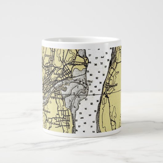 Kingston-Rhinecliff (1908), Kaffeemaschine Tasse (Vorderseite)