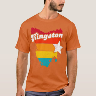 Kingston Tasmania Vintag Distressed Souvenir 2 T-Shirt
