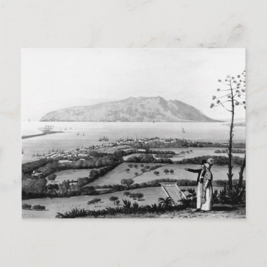 Kingston und Port Royal Postkarte (Vorderseite)