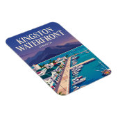 Kingston Waterfront Jamaika Magnet (Rechte Seite)
