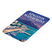 Kingston Waterfront Jamaika Magnet (Linke Seite)