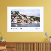 Kingswear, Devon Leinwanddruck (Insitu (Wohnzimmer))