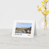 Kingswear Rainbow, River Dart, Devon Karte (Gelbe Blume)