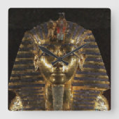 KingTut20150901 Quadratische Wanduhr (Vorderseite)