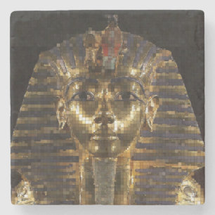 KingTut20150901 Steinuntersetzer