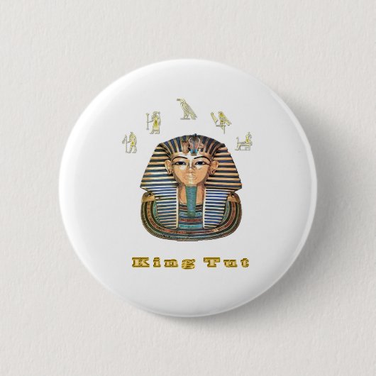 KingTut cooles Zeug Button (Vorderseite)