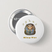 KingTut cooles Zeug Button (Vorne & Hinten)