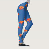 Kingyo Goldfish Red and Yellow Leggings (Rechts)