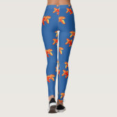 Kingyo Goldfish Red and Yellow Leggings (Rückseite)