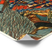 Kinhyoshi Yorin Kuniyoshi Japanisch Fine Art Art Poster (Ecke)