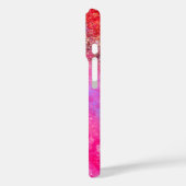 KiniArt Abstrakt Pink & Gold iPhone Case (Rückseite / Links)