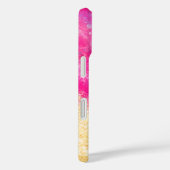 KiniArt Abstrakt Pink & Gold iPhone Case (Rückseite / Rechts)