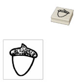 KiniArt Acorn Rubber Stamp Gummistempel (Stempel)