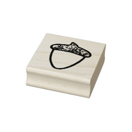 KiniArt Acorn Rubber Stamp Gummistempel