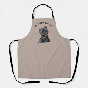 KiniArt Affenpinscher All-over Print-Schürze Schürze