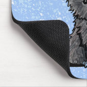 KiniArt Affenpinscher Dog Mousepad (Ecke)