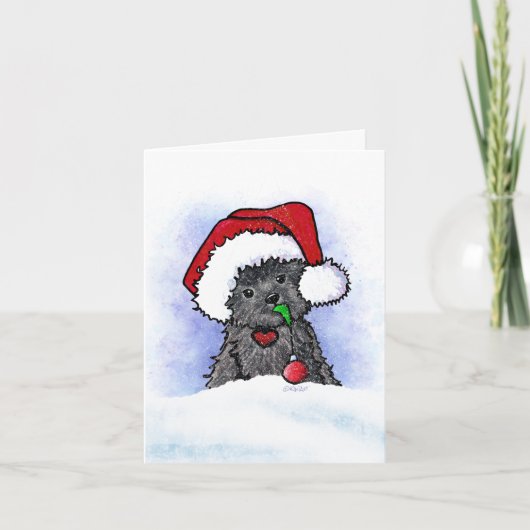KiniArt Affenpinscher Weihnachten (Vorderseite)