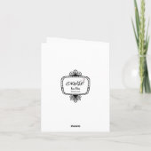 KiniArt Airedale Dankeskarte (Rückseite)