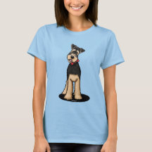 KiniArt Airedale Terrier T - Shirt
