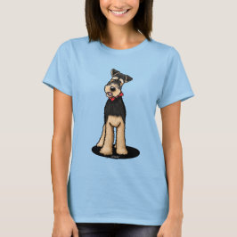 KiniArt Airedale Terrier T - Shirt
