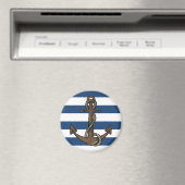 KiniArt Anchor Nautical Magnet (In Situ (Geschirrspüler))