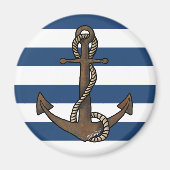 KiniArt Anchor Nautical Magnet (Vorne)