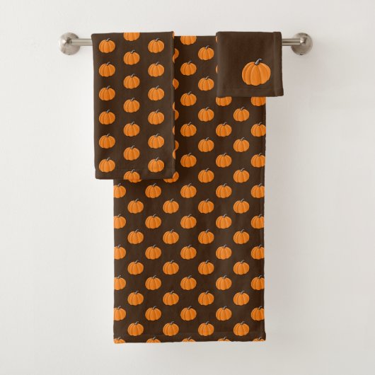 KiniArt Autumn Pumpkin Badhandtuch Set (Insitu)