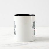 KiniArt Baby Elephant Tasse (Mittel)