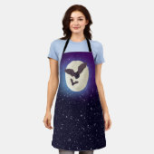 KiniArt Bat Halloween Schürze (Getragen)