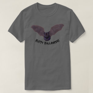 KiniArt Bat Halloween T - Shirt
